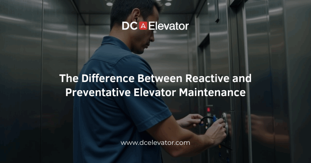 The Difference Between Reactive and Preventative Elevator Maintenance Featured Image