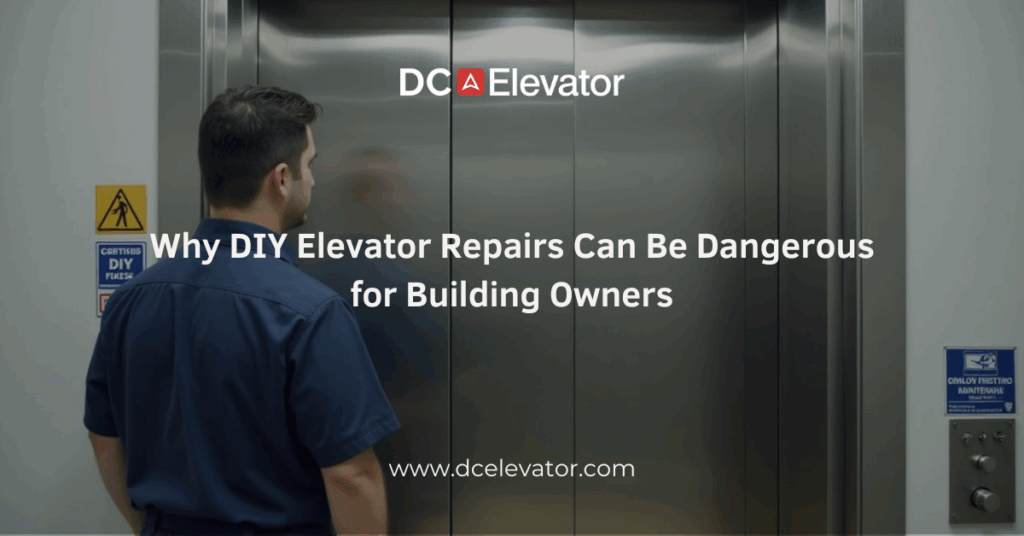 Why DIY Elevator Repairs Can Be Dangerous for Building Owners Featured Image