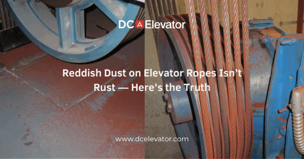 Reddish Dust on Elevator Ropes Isn’t Rust — Here’s the Truth Featured Image